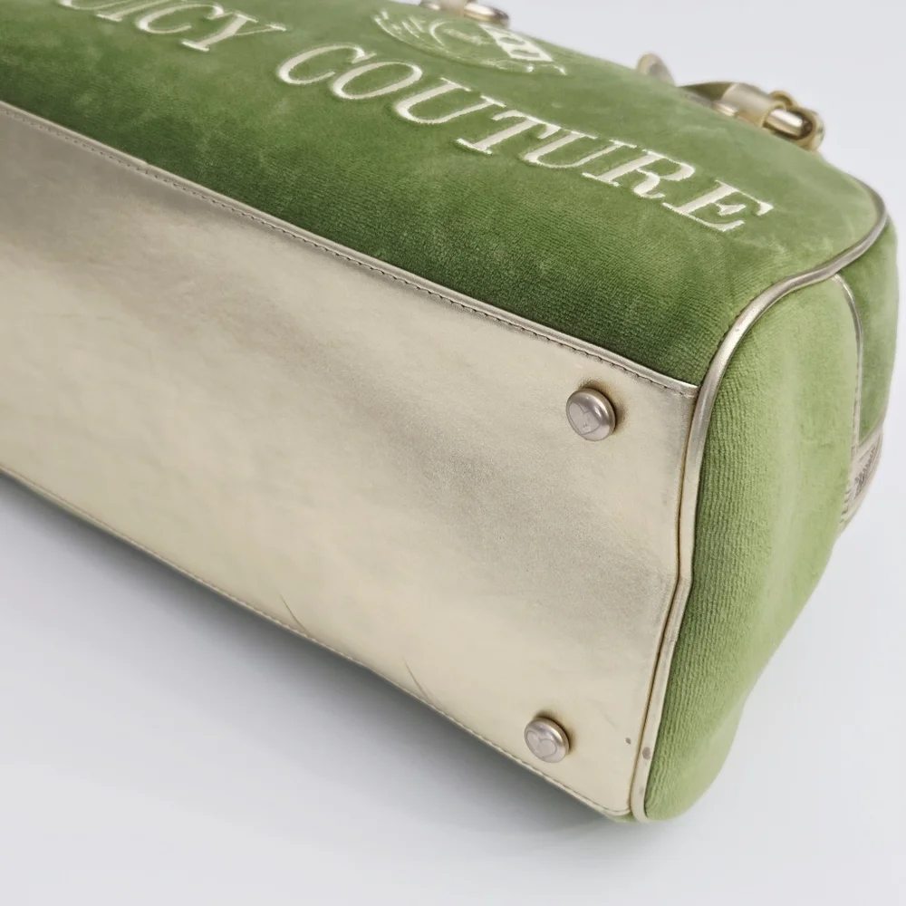 EXCELLENT VINTAGE JUICY COUTURE BOWLER BAG
